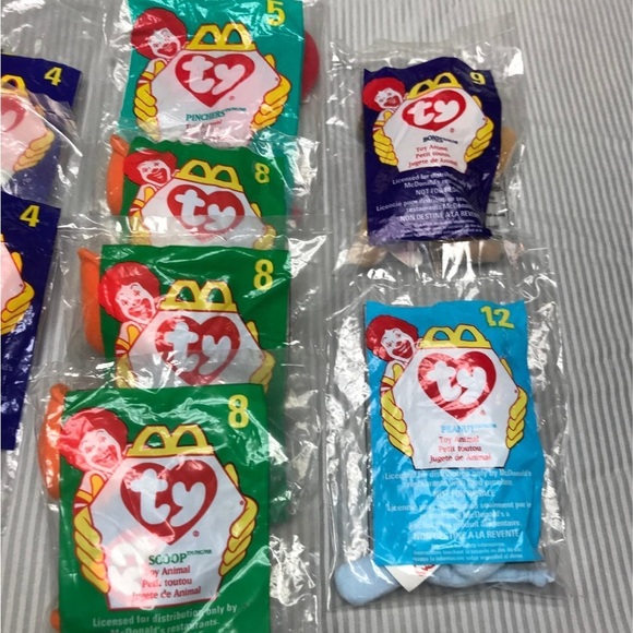 McDonalds Ty Beanie partial set 1998 - Picture 3 of 3